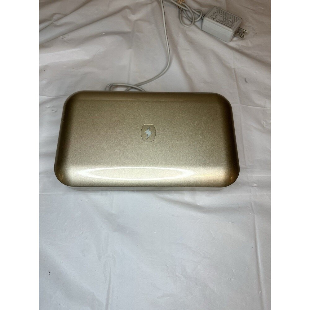 PhoneSoap 500-8 UV Sanitizer and Universal Phone Charger Gold DC Input 5V 2100ma